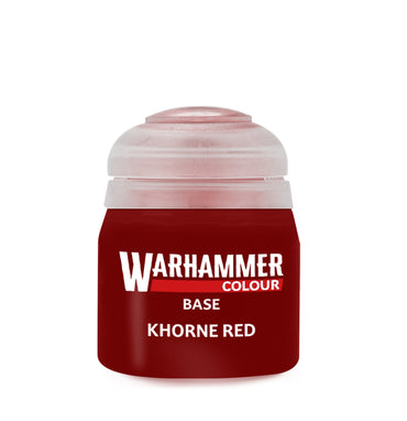 CITADEL BASE PAINT: KHORNE RED
