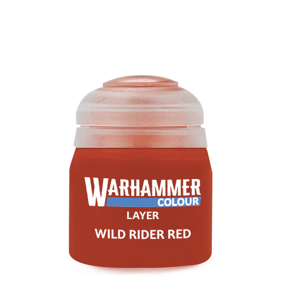 CITADEL LAYER PAINT: WILD RIDER RED