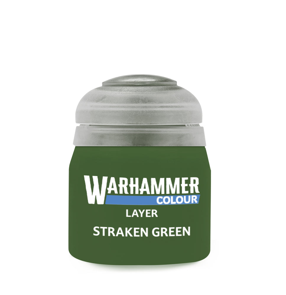 CITADEL LAYER PAINT: STRAKEN GREEN