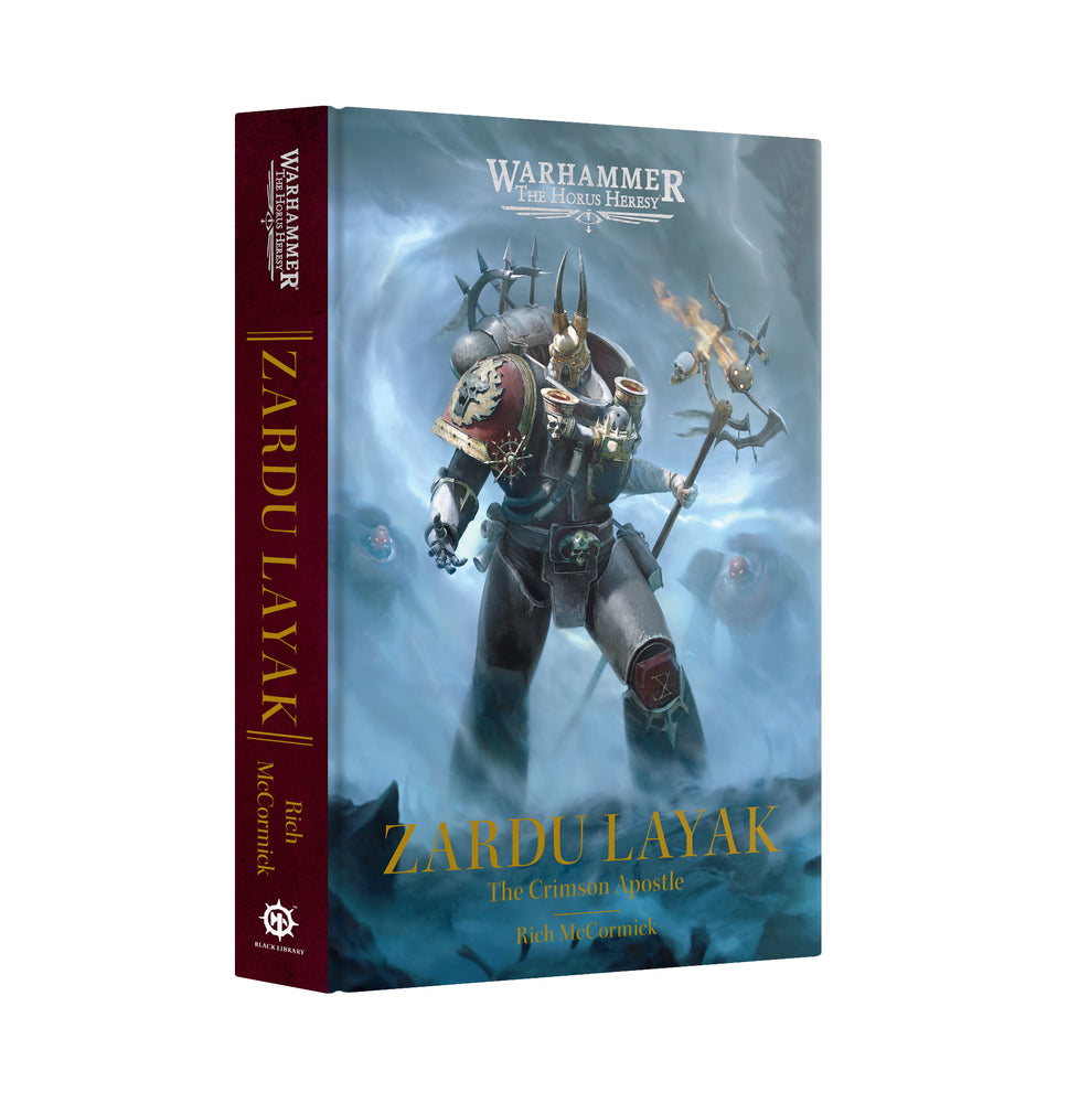 BLACK LIBRARY: ZARDU LAYEK THE CRIMSON APOSTLE (HARDBACK)