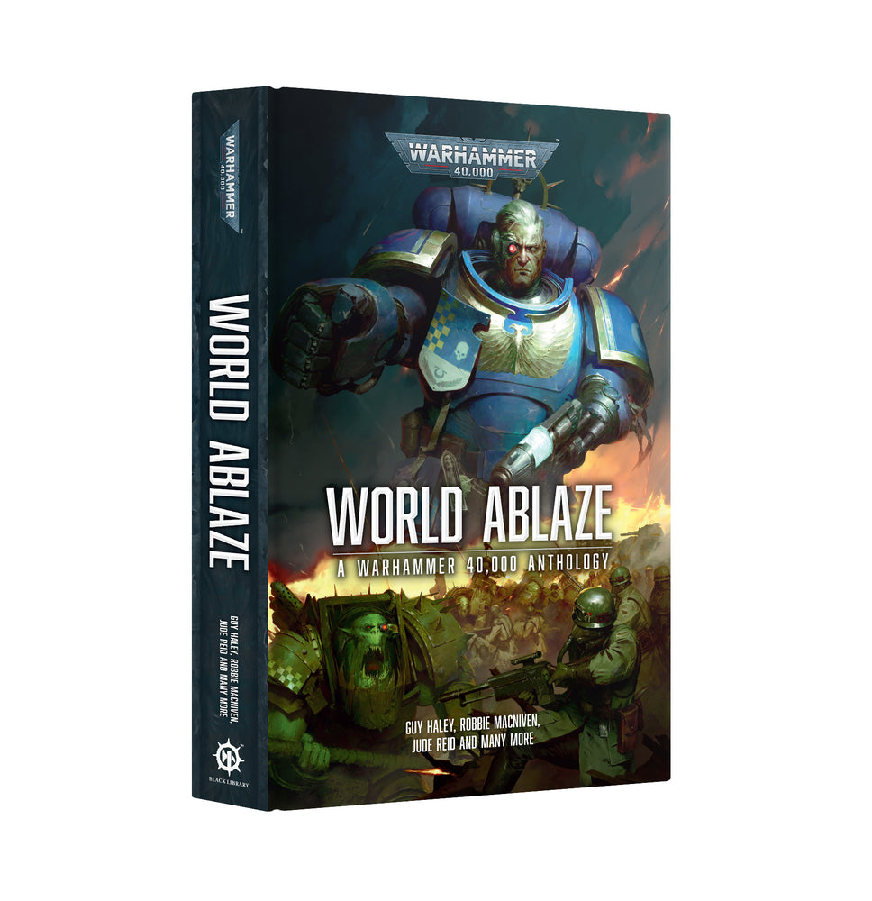 BLACK LIBRARY: WORLD ABLAZE (HARD BACK)