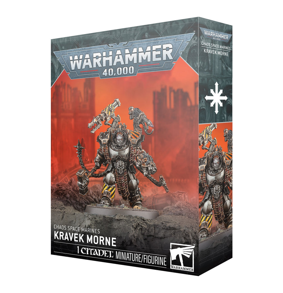 CHAOS SPACE MARINES: IRON WARRIORS: KRAVEK MORNE