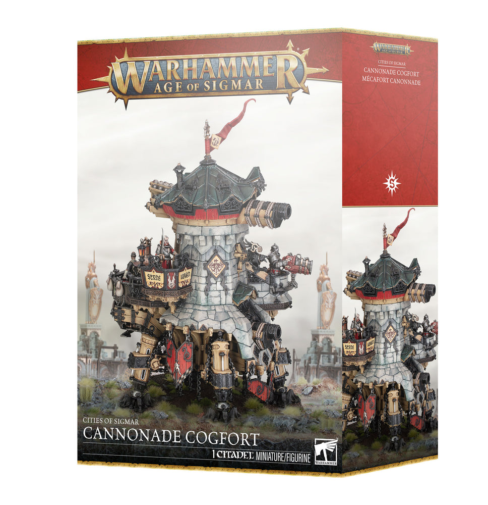 CITIES OF SIGMAR: Cannonade Cogfort / Conqueror Cogfort **Preorder Released 30/05/2026**