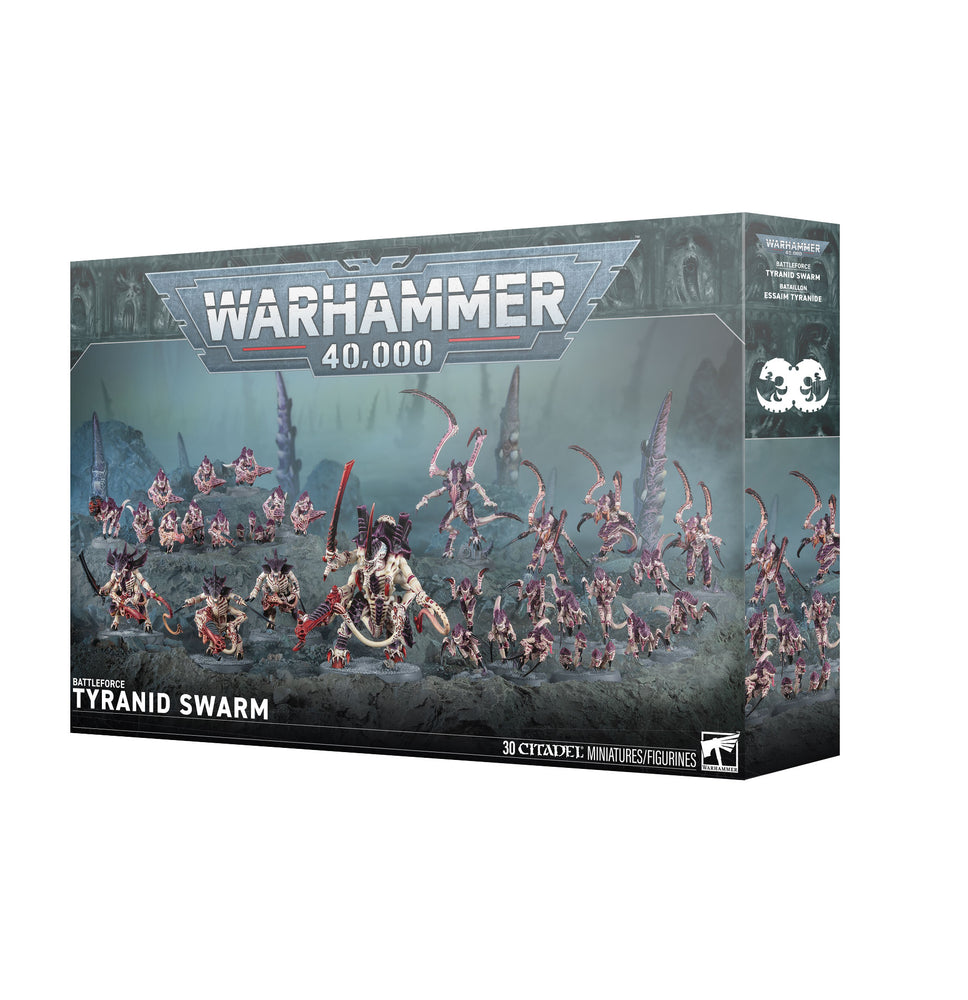 TYRANIDS: BATTLEFORCE: TYRANID SWARM ** RELEASES 11/07/2026 **