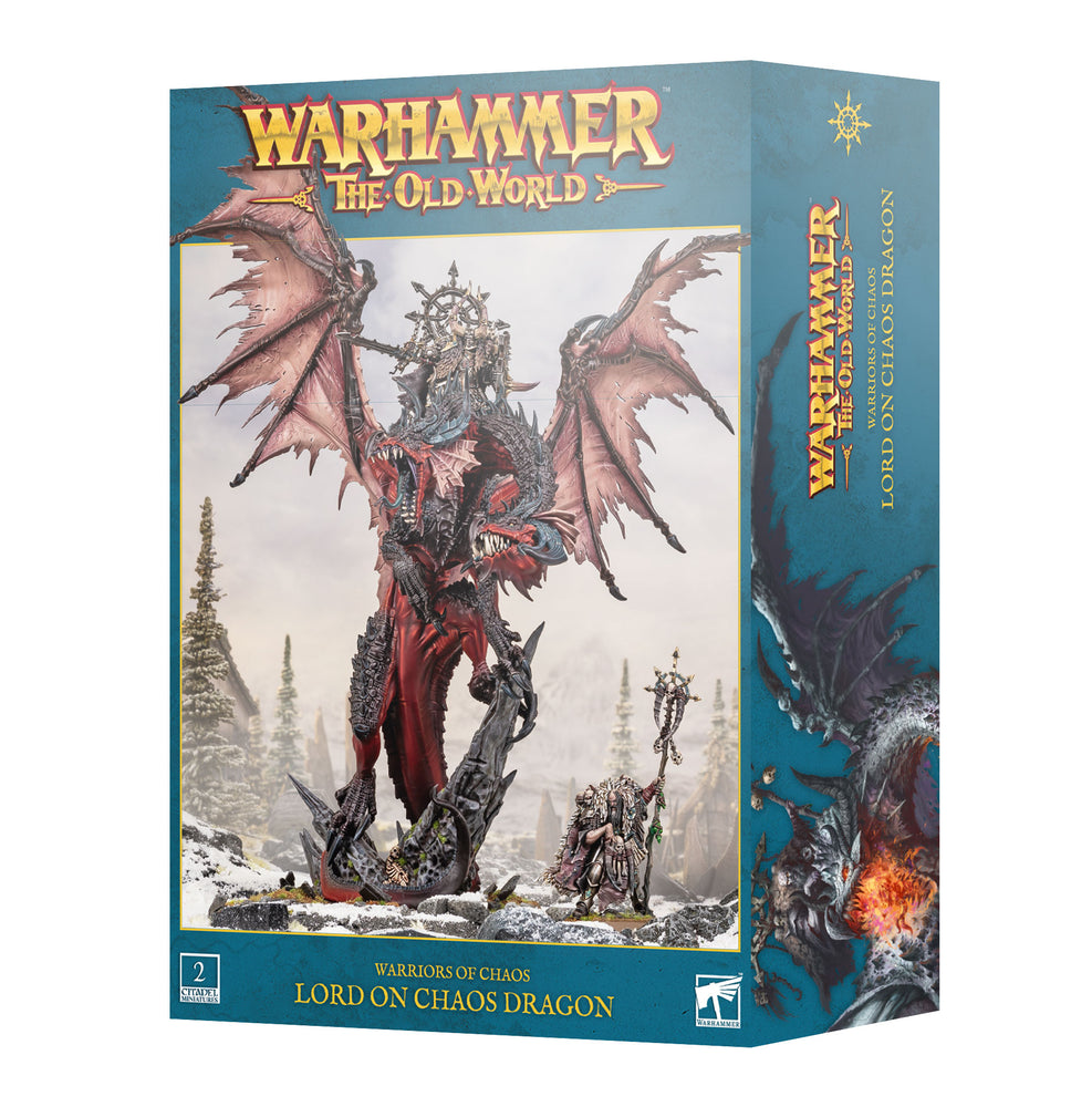 WARHAMMER: THE OLD WORLD: WARRIORS OF CHAOS: LORD ON CHAOS DRAGON ** RELEASES 22/08/2026 **