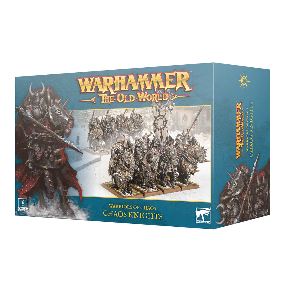 WARHAMMER: THE OLD WORLD: WARRIORS OF CHAOS: CHAOS KNIGHTS ** RELEASES 22/08/2026 **