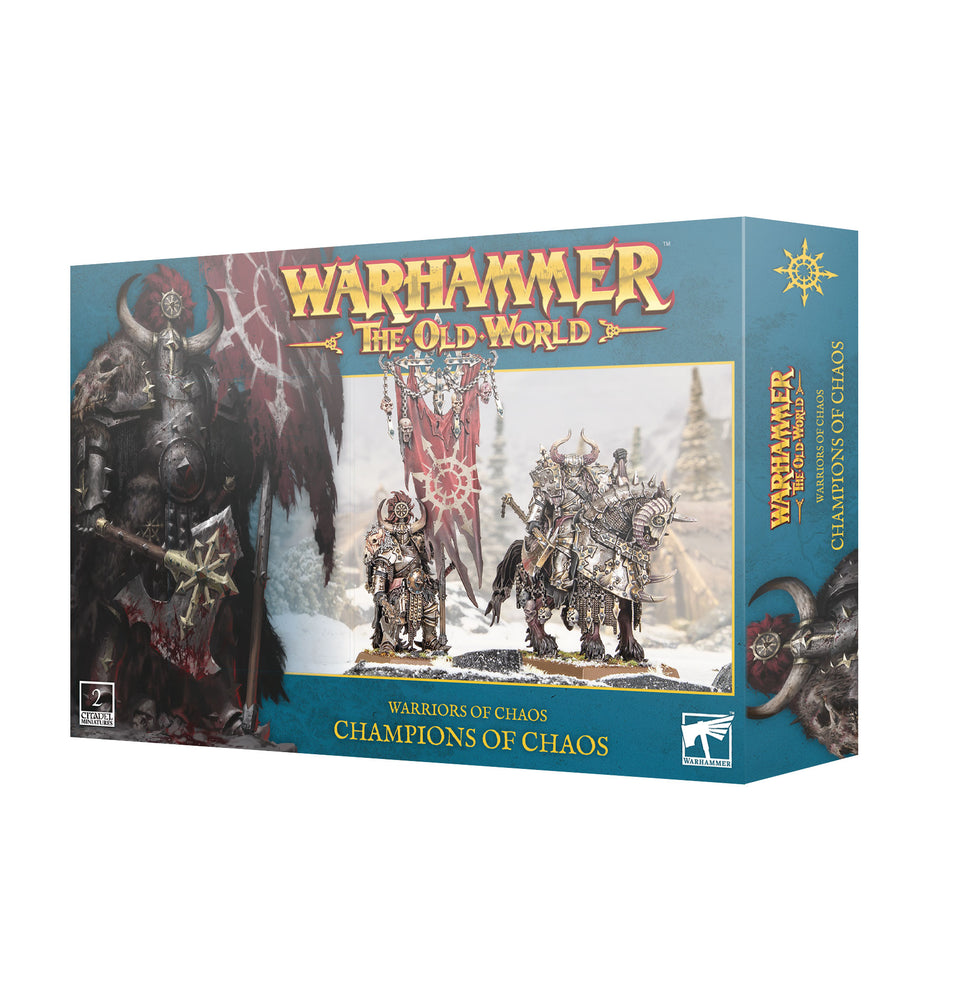 WARHAMMER: THE OLD WORLD: WARRIORS OF CHAOS: CHAMPIONS OF CHAOS ** RELEASES 22/08/2026 **