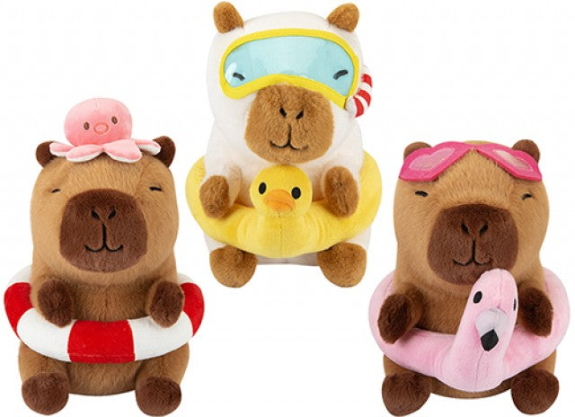 CAPYBARA WITH RUBBER RING PLUSH