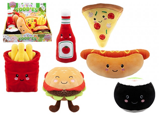 SOFTLINGS FAST FOODIES 16CM - FRANKIE THE HOTDOG