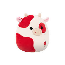Squishmallows 7.5 Plush - Claudio the Red and White Cow