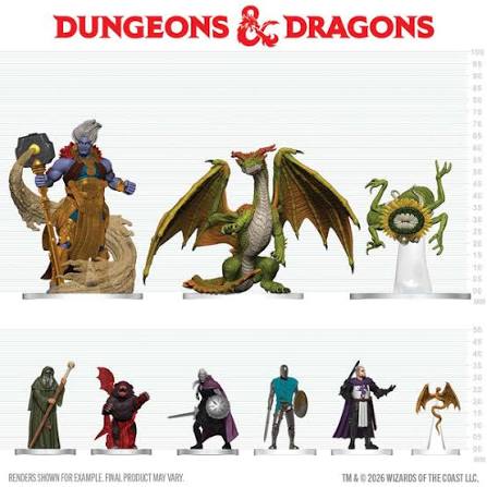 Wizkids - D&D Icons of the Realms: Adventures in Faerun Booster box ** RELEASES 26/08/2026 **