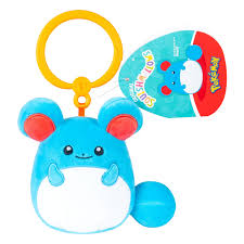 Squishmallows - Pokemon 3.5in - Clip-On - Marill