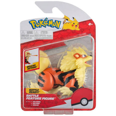 Pokemon - 4.5 Inch Battle Feature Figure - Arcanine