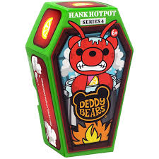 Deddy Bears 15cm Coffin Plush Assortment - Series 4 - Hank Hotpot