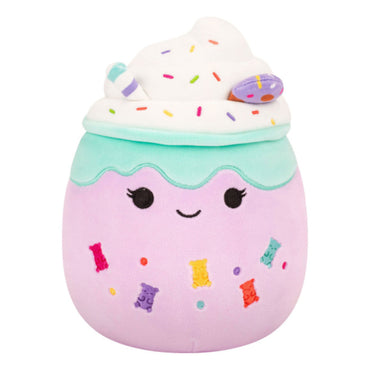 Squishmallows 7.5 Plush - Edwina The Gummy Bear Milkshake Plush