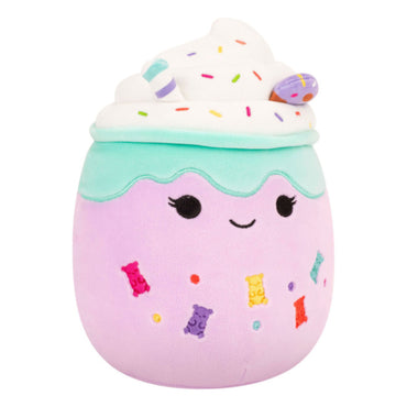 Squishmallows 7.5 Plush - Edwina The Gummy Bear Milkshake Plush