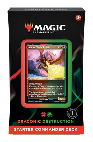 Magic: The Gathering -Starter Commander Deck - Draconic Destruction
