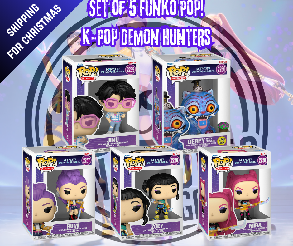 Pop! Vinyl - KPOP Demon Hunters - Set of 5 Pops