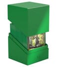 Ultimate Guard Boulder Deck Case 100+ Solid Green