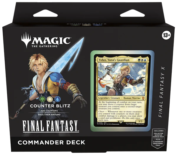 Magic: The Gathering - Final Fantasy Commander Deck - Final Fantasy X - Counter Blitz