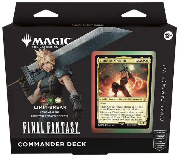 Magic: The Gathering - Final Fantasy Commander Deck - Final Fantasy VII - Limit Break
