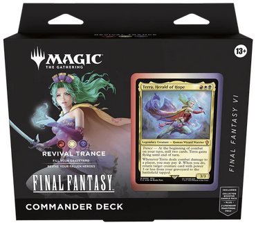 Magic: The Gathering - Final Fantasy Commander Deck - Final Fantasy VI - Revival Trance