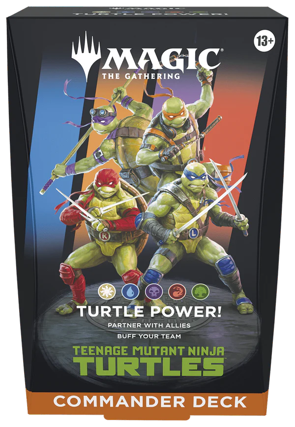Magic: The Gathering: Teenage Mutant Ninja Turtles Commander Deck - Turtle Power! ** Pre-Order 27/02/2026 **
