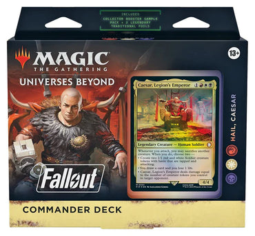 MAGIC: THE GATHERING - Universes Beyond: Fallout - Commander Deck - Hail Caesar ** Released March 8th **