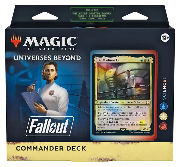 MAGIC: THE GATHERING - Universes Beyond: Fallout - Commander Deck - Science