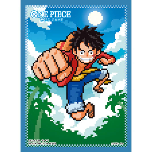 One Piece Card Game: Offical Sleeves OP8 Monkey D. Luffy (Dot)