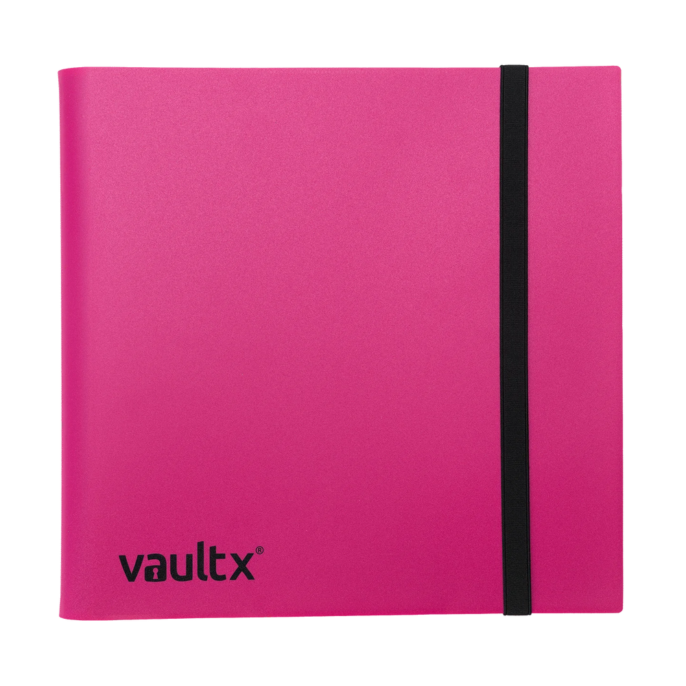 Vault X - 12-Pocket Strap Binder - Pink