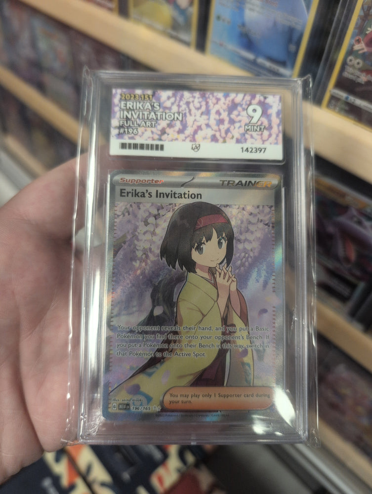 Erika's Invitation - 196/165 - Cosmic Eclipse - ACE Graded Card 9 - #142397