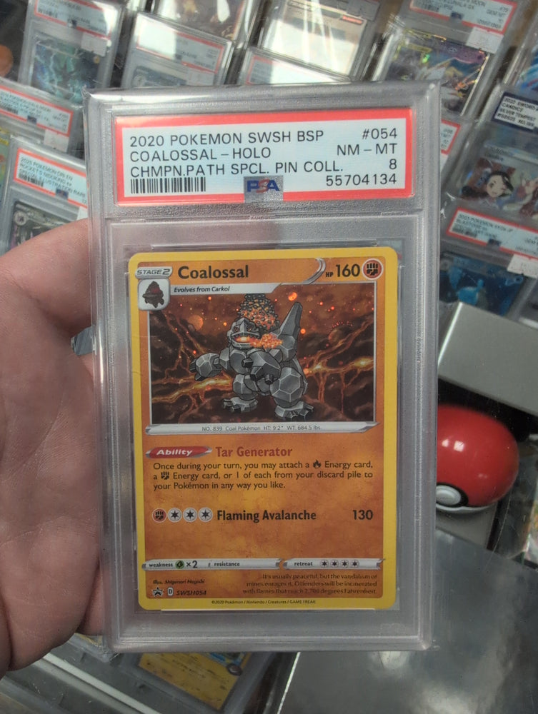 Coalossal - SWSH054 - Black Star Promo - PSA 8 - #55704134