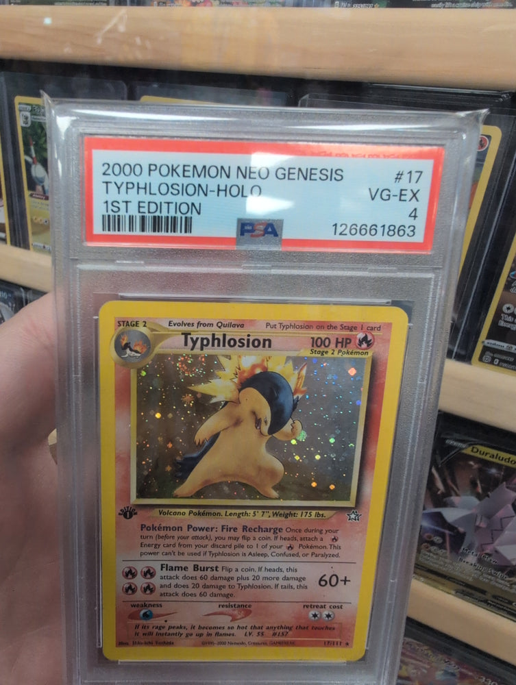 Typhlosion - 17/111 - 1st Edition - Neo Genesis - PSA Graded Card 4 - #126661863