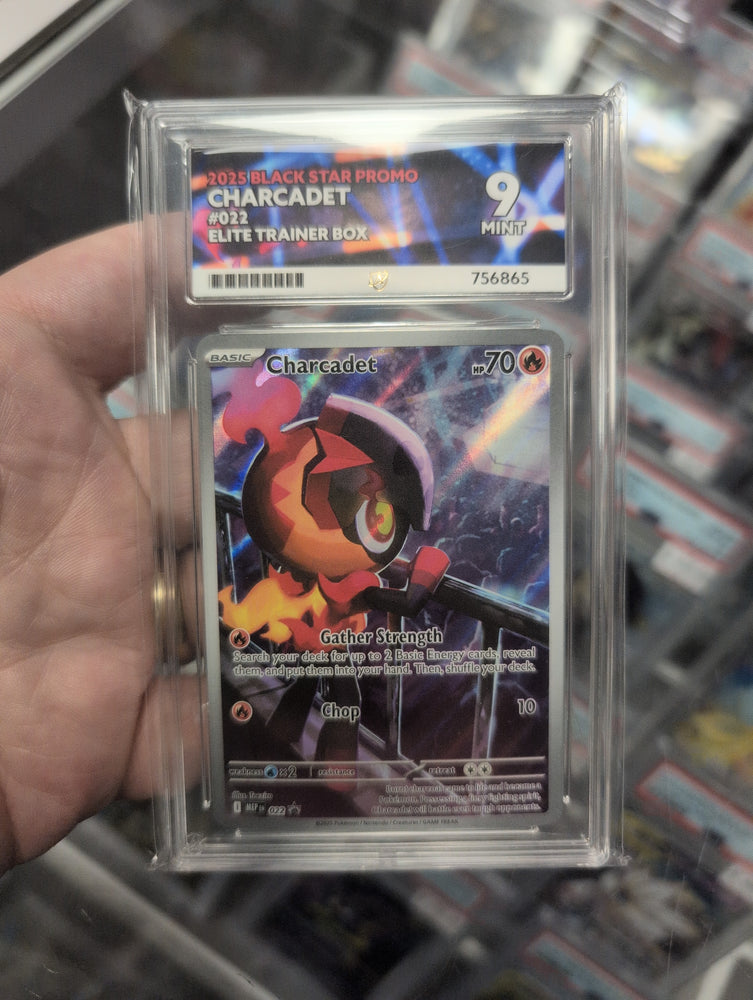 Charcadet - 022 - Black Star Promo - Ace Graded Card 9 - #756865