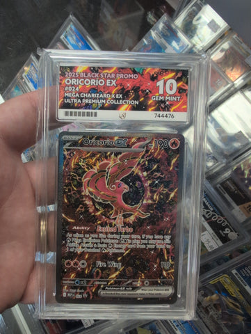 Oricorio ex - SVP024  - Black Star Promo - ACE Graded Card 10 - #744476