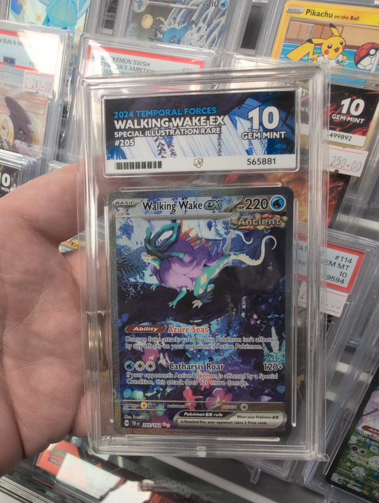 Walking Wake - 205/162 - Temporal Forces - ACE Graded Card 10 - #565881