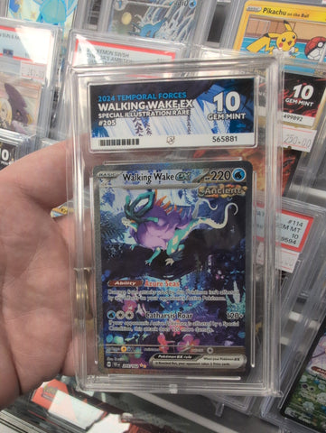 Walking Wake - 205/162 - Temporal Forces - ACE Graded Card 10 - #565881