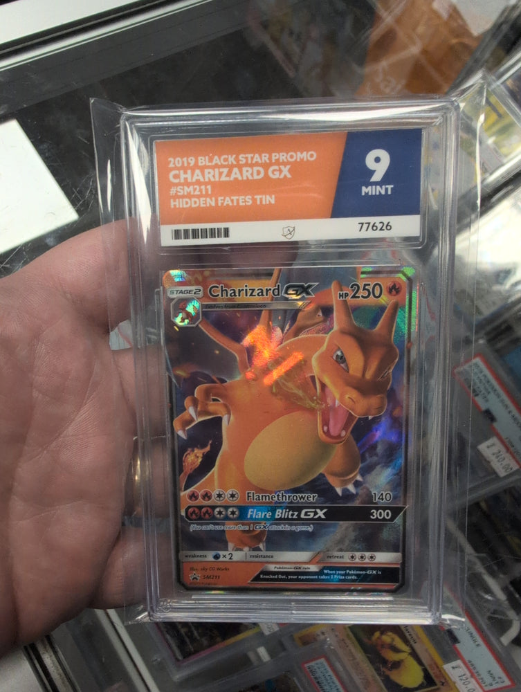 Charizard GX - SM211 - Black Star Promo - ACE Graded Card 10 - #77626