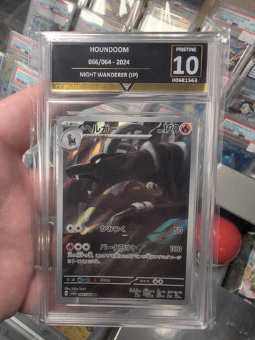 Houndoom - Night Wanderer - 066/064 - Get Graded - Grade 10 - 00681563
