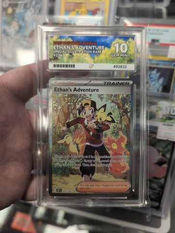 Ethan's Adventure - 236/182 - Destined Rivals - ACE Graded Card 10 - #492832
