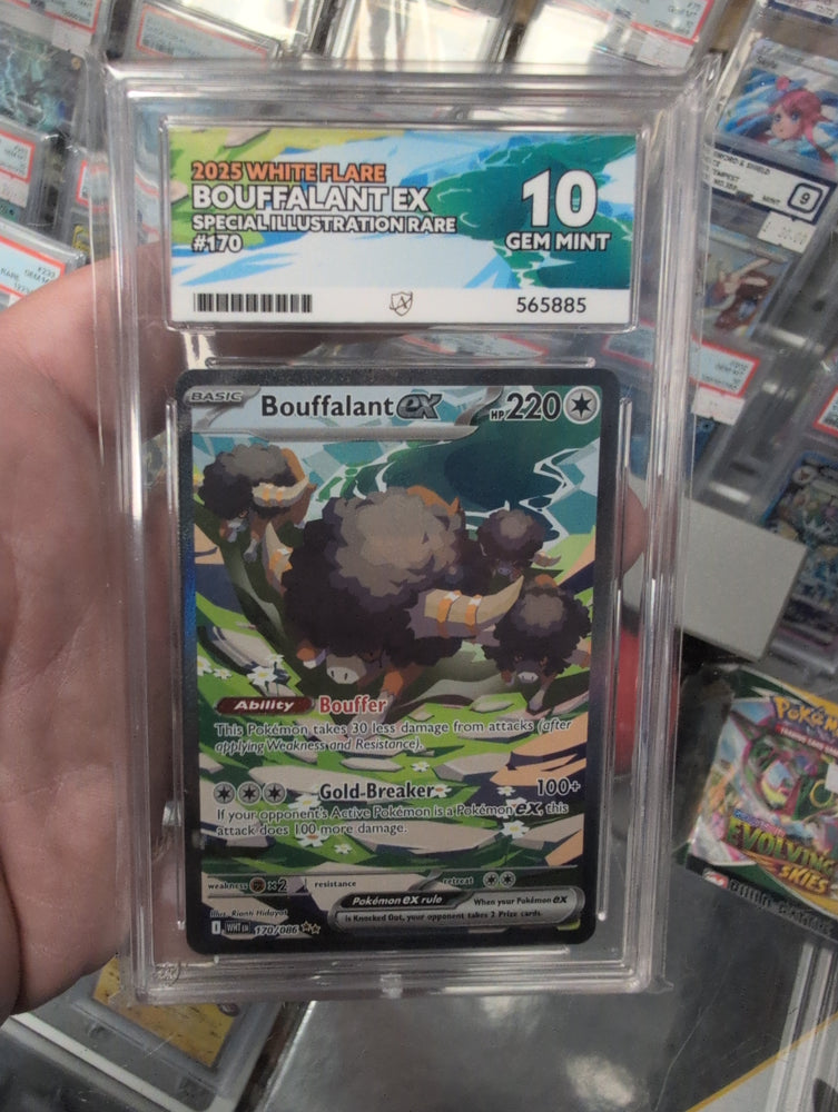 Bouffalant EX - 170/086 - White Flare - ACE Graded Card 10 - #565885