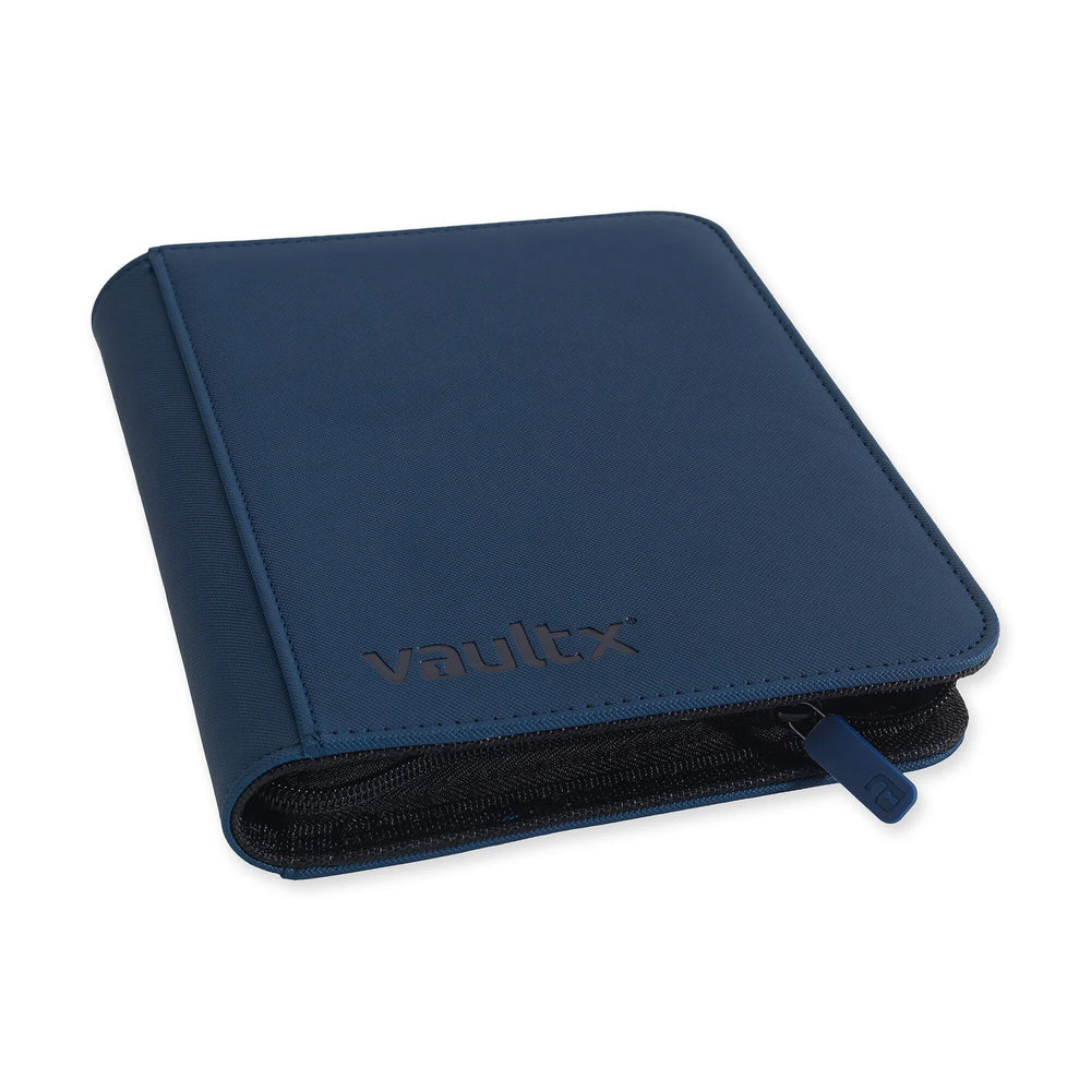 Vault X - 4-Pocket Exo-Tec® Zip Binder - Blue