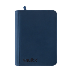 Vault X - 4-Pocket Exo-Tec® Zip Binder - Blue