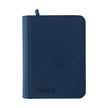 Vault X - 4-Pocket Exo-Tec® Zip Binder - Blue