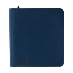 Vault X - 12-Pocket EXo-Tec® - Zip Binder - Blue
