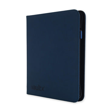 Vault X - 12-Pocket EXo-Tec® - Zip Binder - Blue