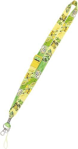 T's Factory Pokemon Neck Strap (Lanyard) Gradation Green And Yellow