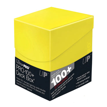 Ultra Pro - Eclipse PRO 100+ Deck Box Lemon Yellow