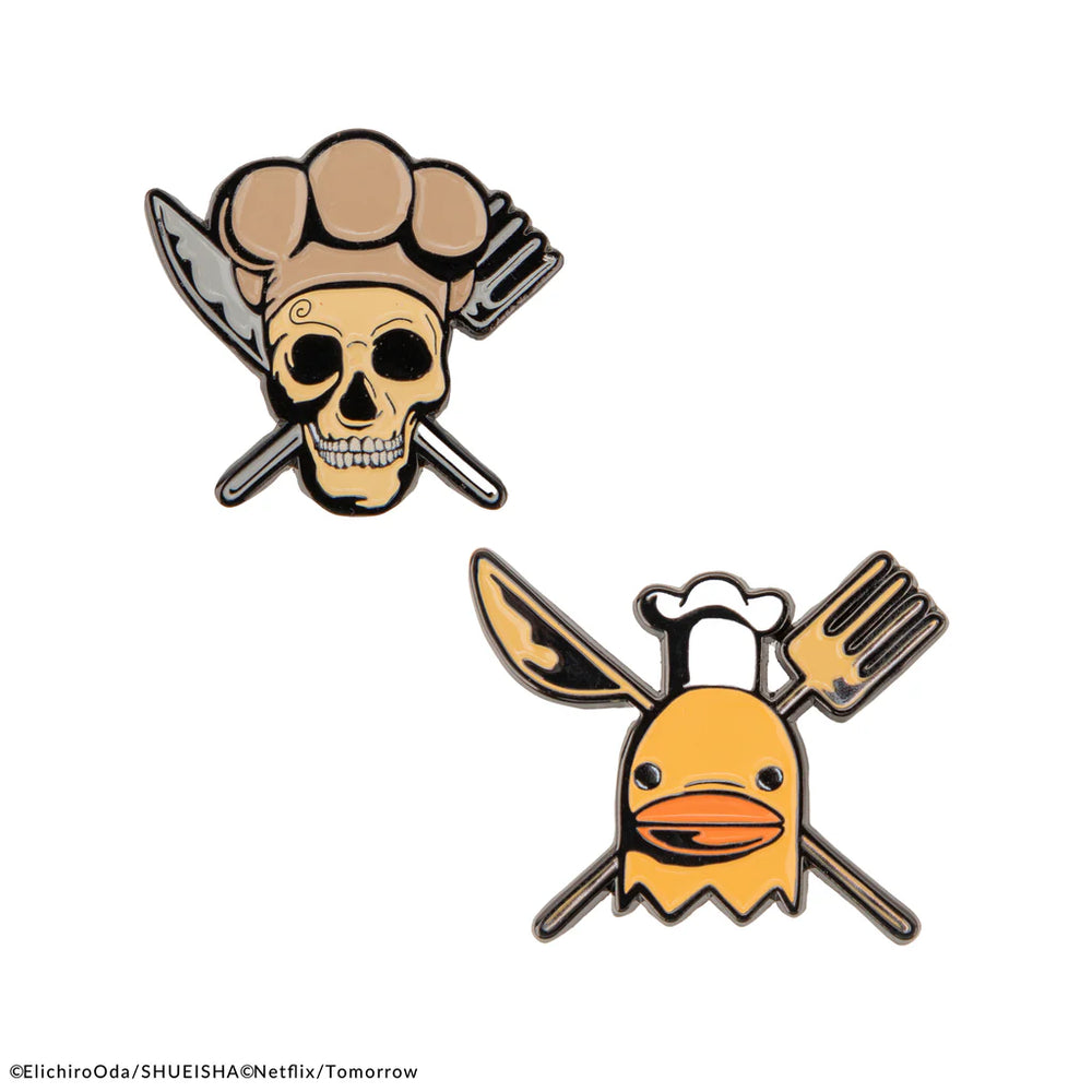 One Piece - Sanji & Zeff - Set of 2 Pins